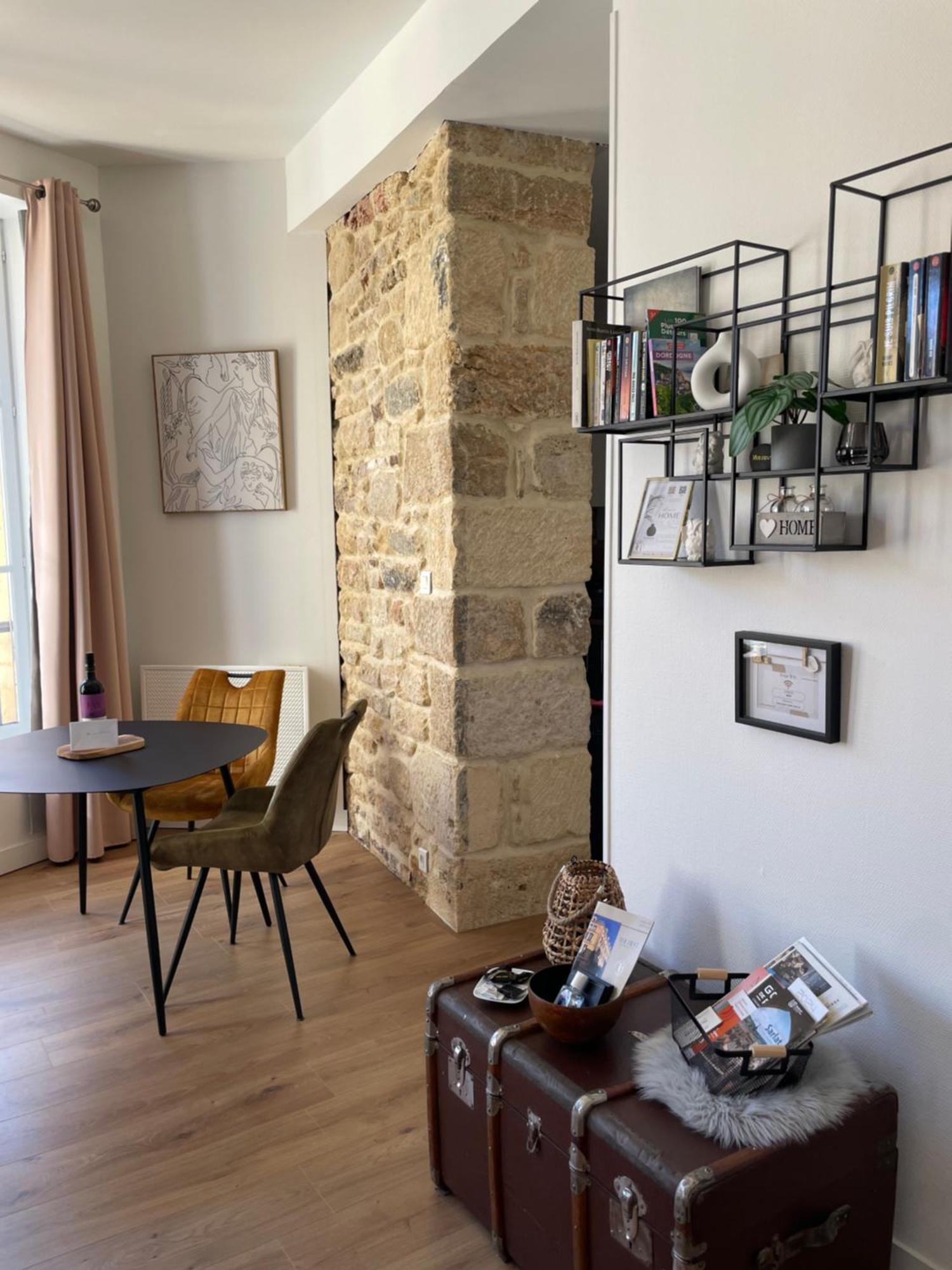 Au Coeur Du Centre Historique De Sarlat Leilighet Eksteriør bilde